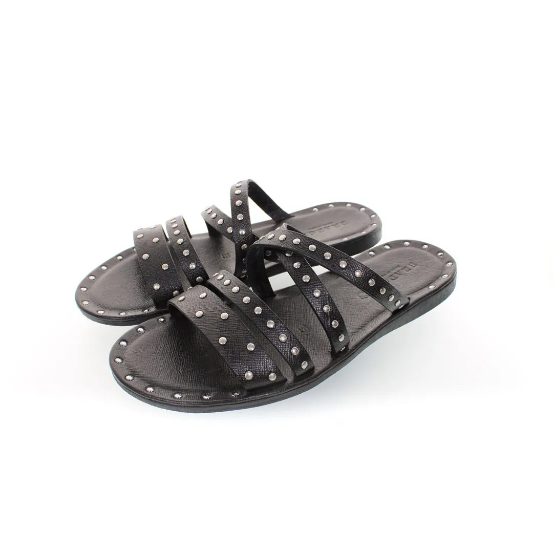 SOLANGE BLACK SANDALS
