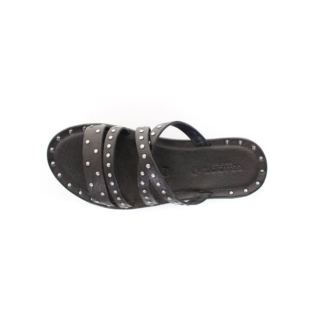 SOLANGE BLACK SANDALS