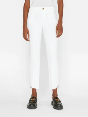 Straight Le High Blanc Supportive -- Cascade Hem Localized shipping