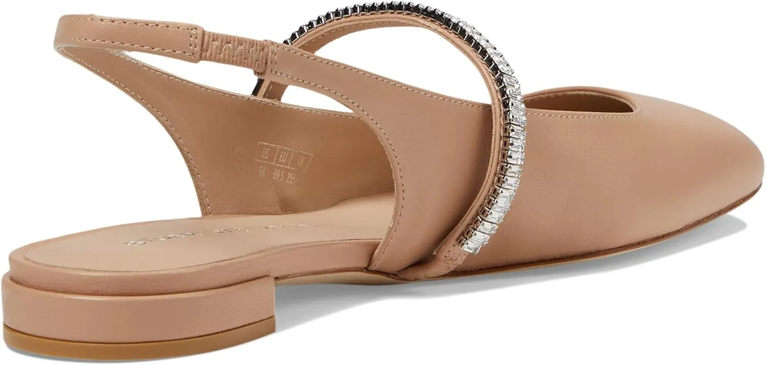 Stuart Weitzman Women's Stefanie Slngback Flat Ballet