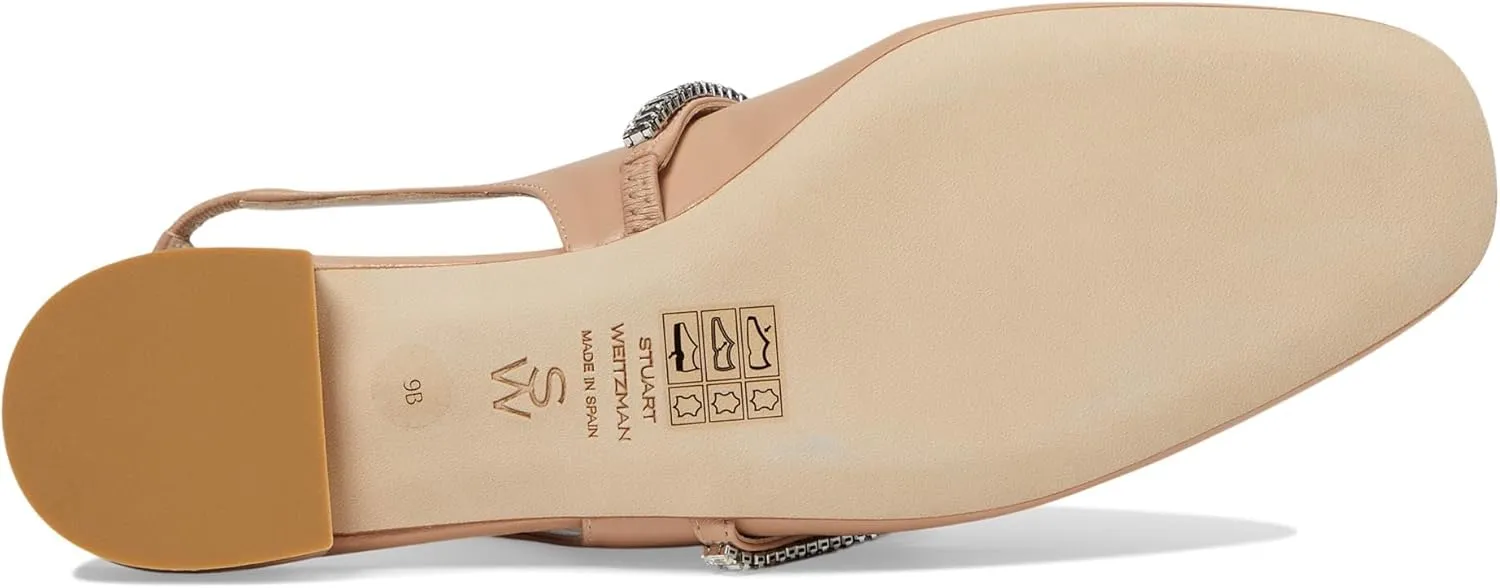 Stuart Weitzman Women's Stefanie Slngback Flat Ballet