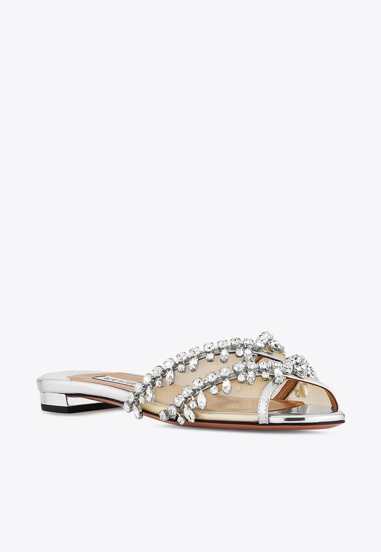Temptation Crystal Flat Sandals