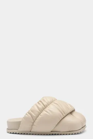 Tent Mule Beige H2O Leather