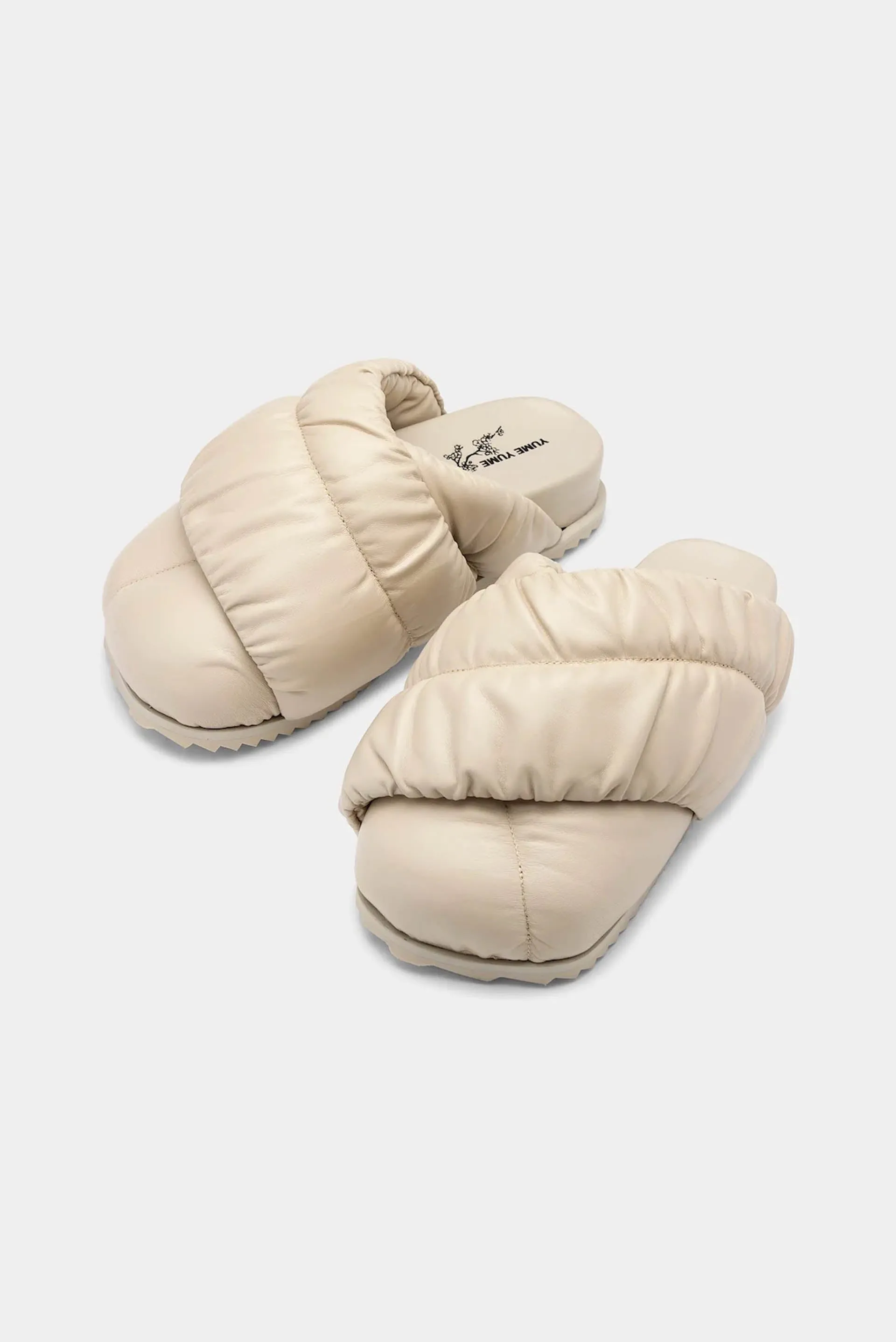 Tent Mule Beige H2O Leather
