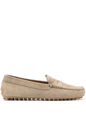 Tod's Women's Suede Flat Shoes
