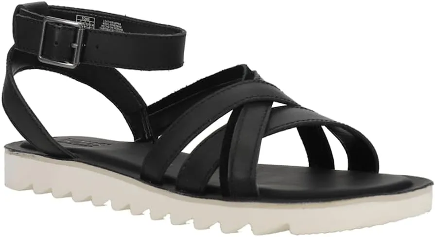 TOMS Womens Rory Flat Casual Sandals Casual - Brown