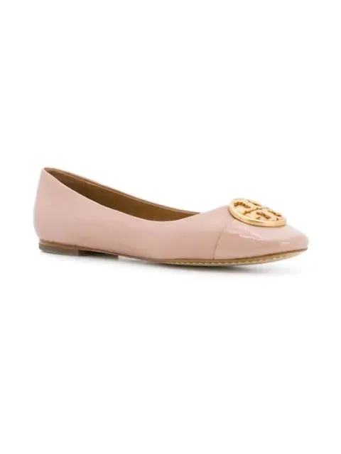 Tory Burch 48355 Chelsea Cap-toe Leather Goan Sand Size 6