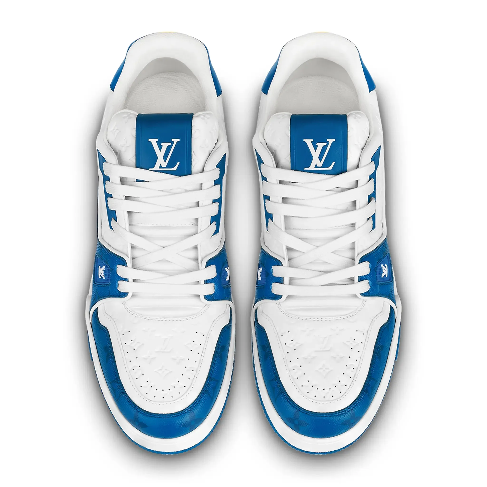Trainer '54' White Blue Sneaker