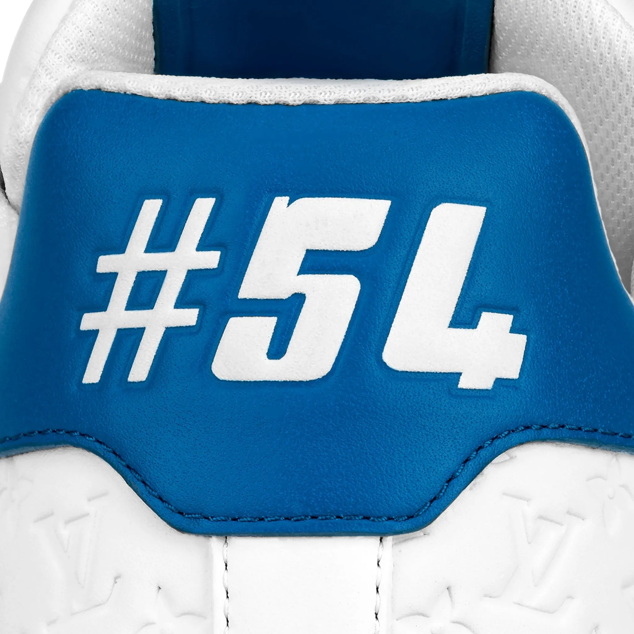 Trainer '54' White Blue Sneaker