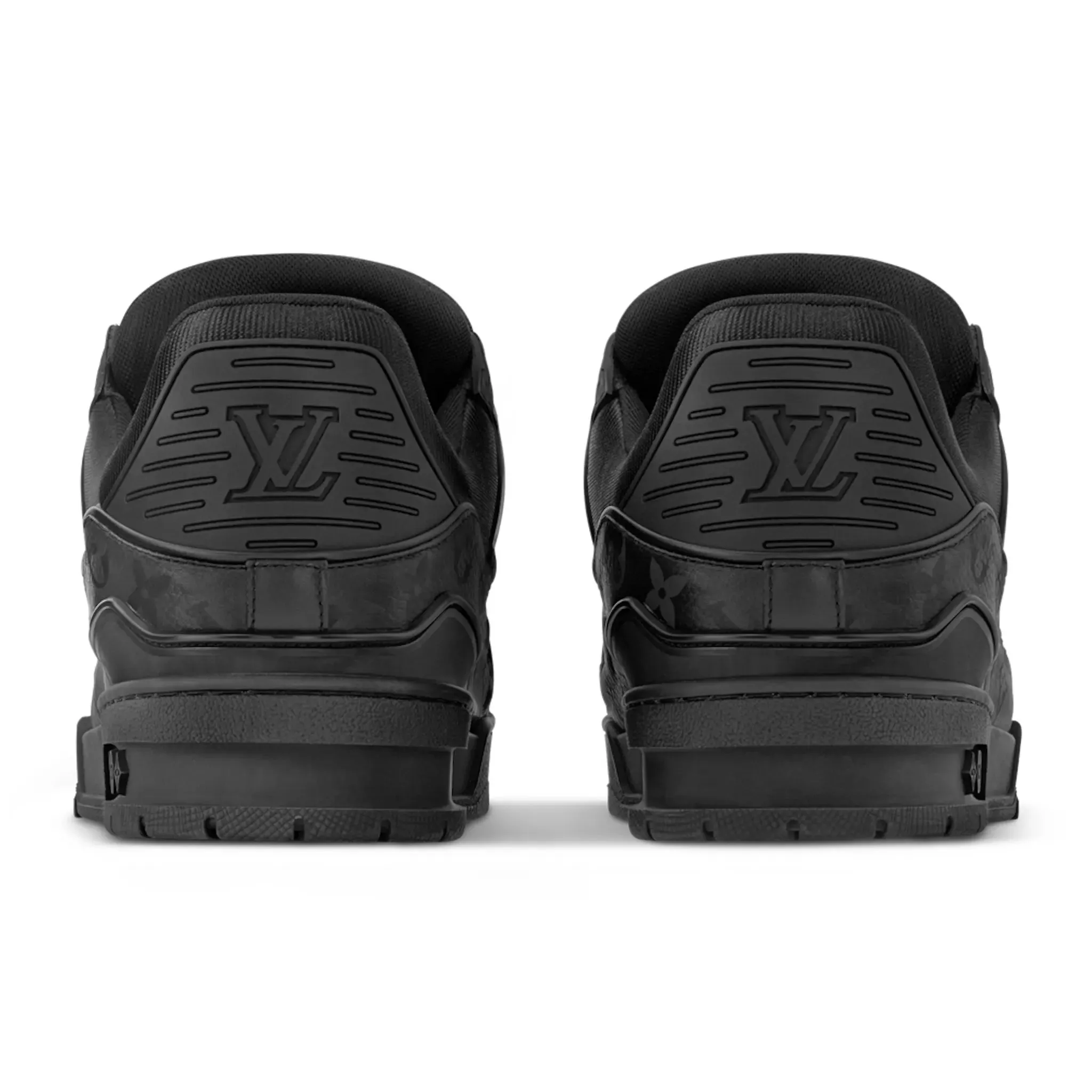 Trainer Black Monogram Sneaker