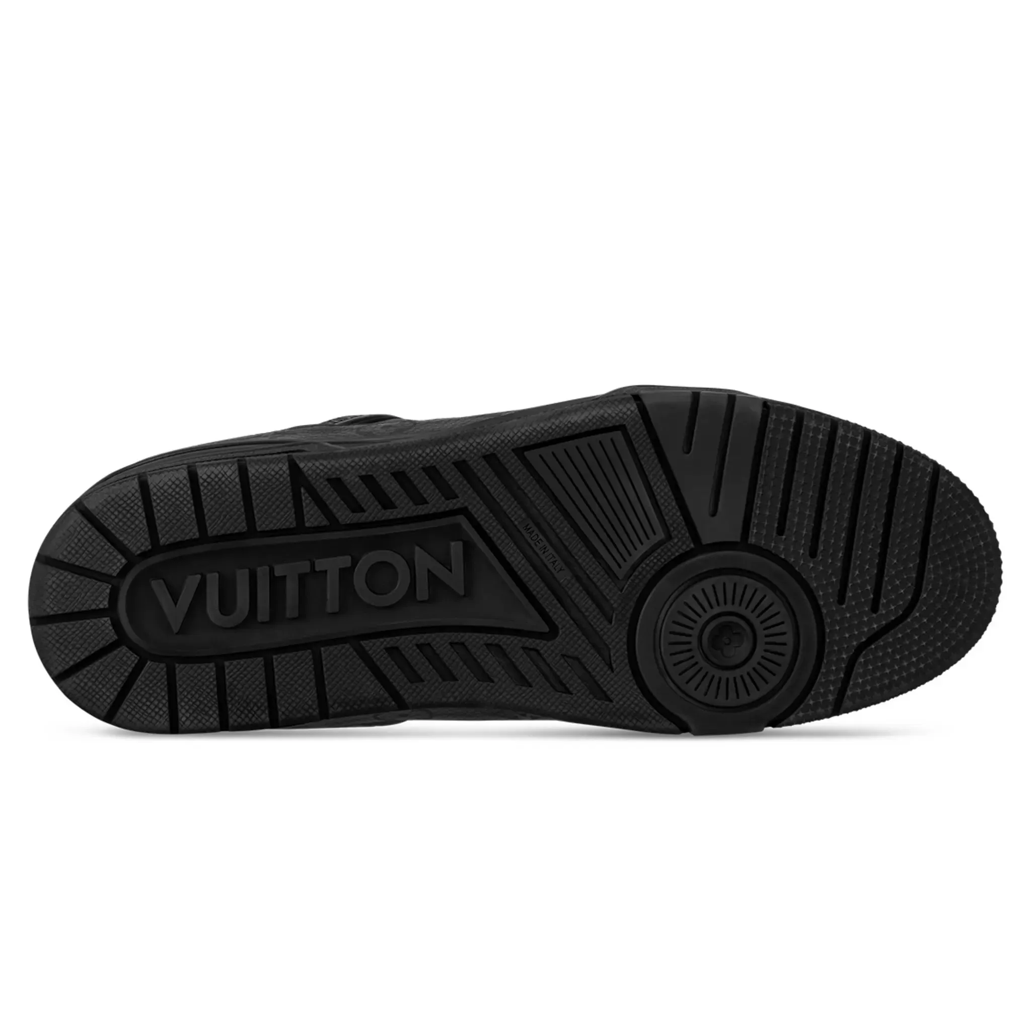 Trainer Black Monogram Sneaker