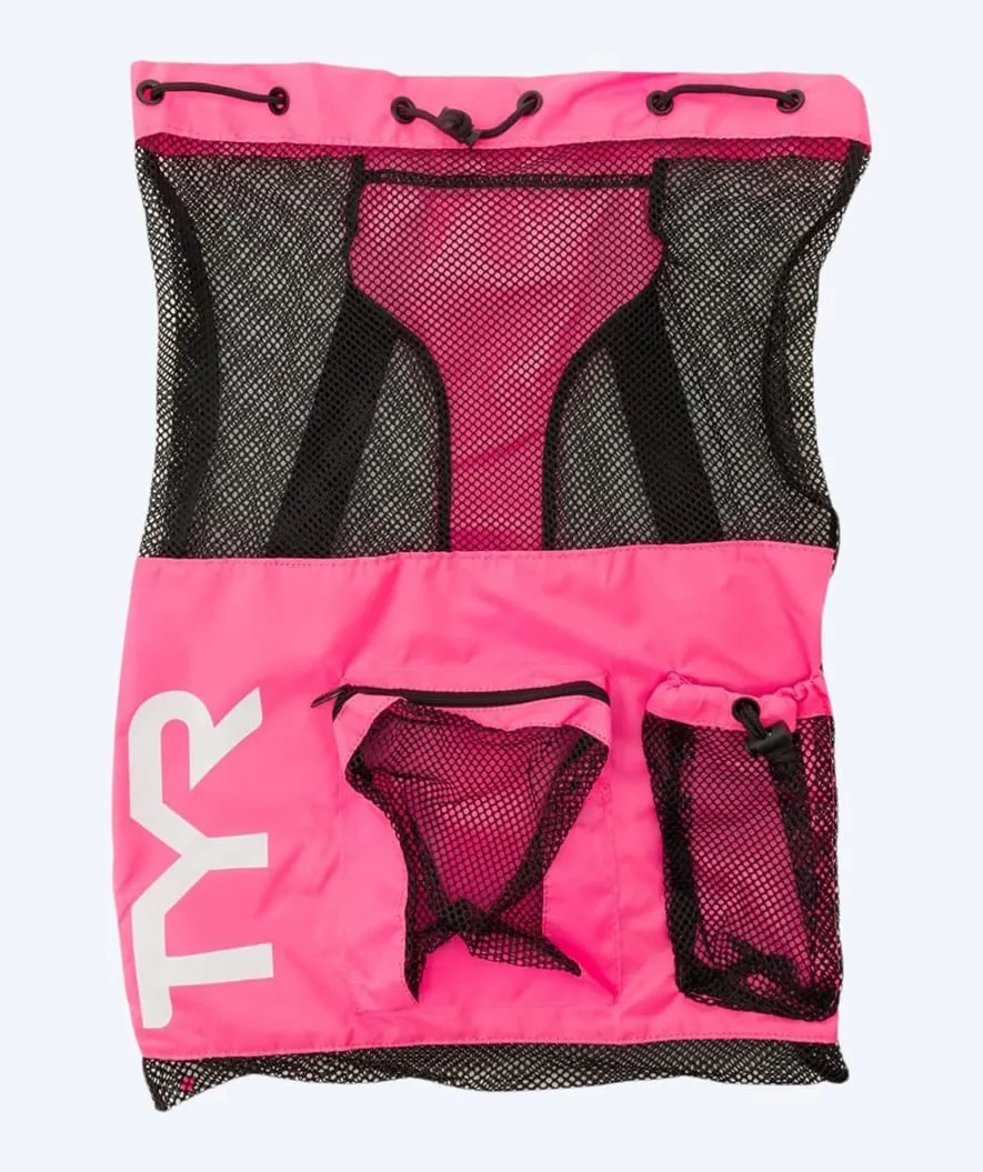 TYR swim net - Big Mesh Mummy 40L - Pink