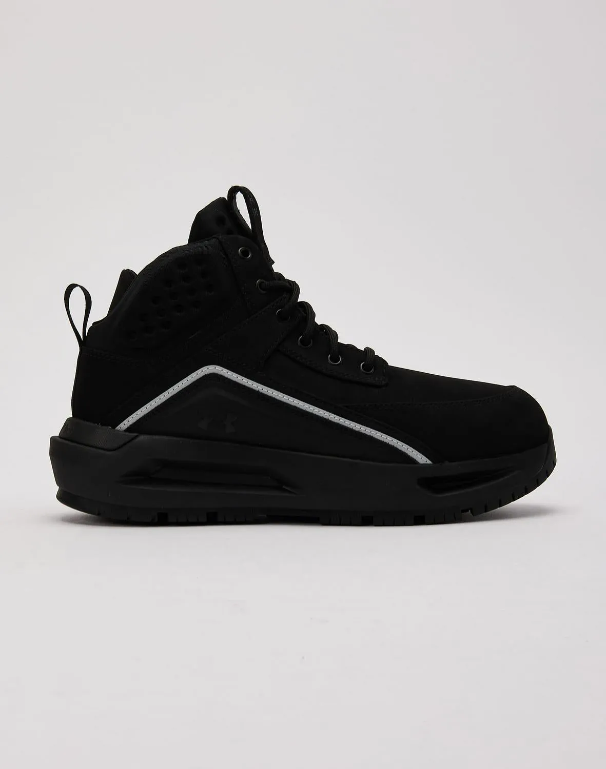 Under Armour 695 Boots Black Silver Grey 3028376-001Sneaker Shoe Trainer
