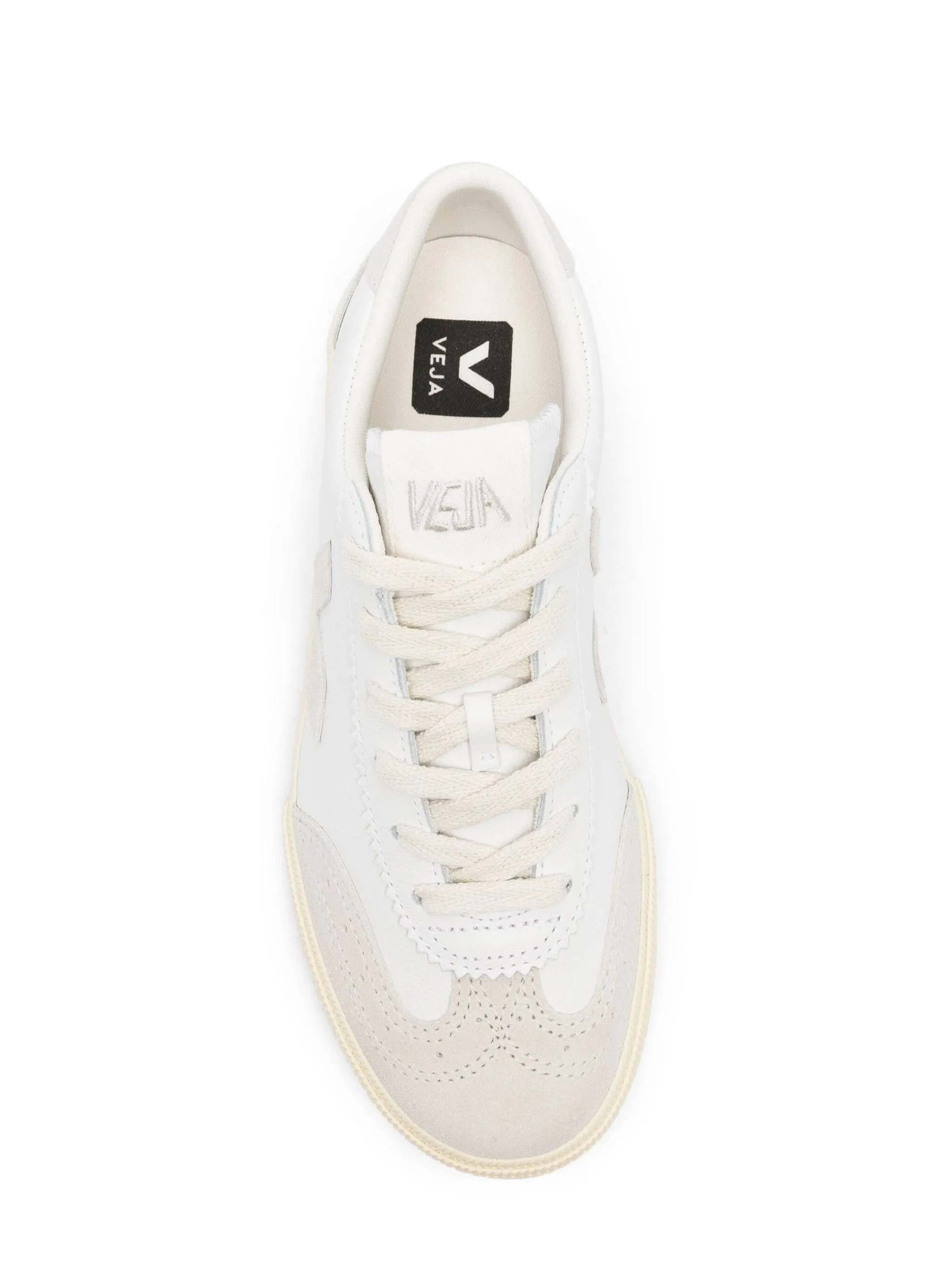 Veja volley vit grå naturliga sneakers