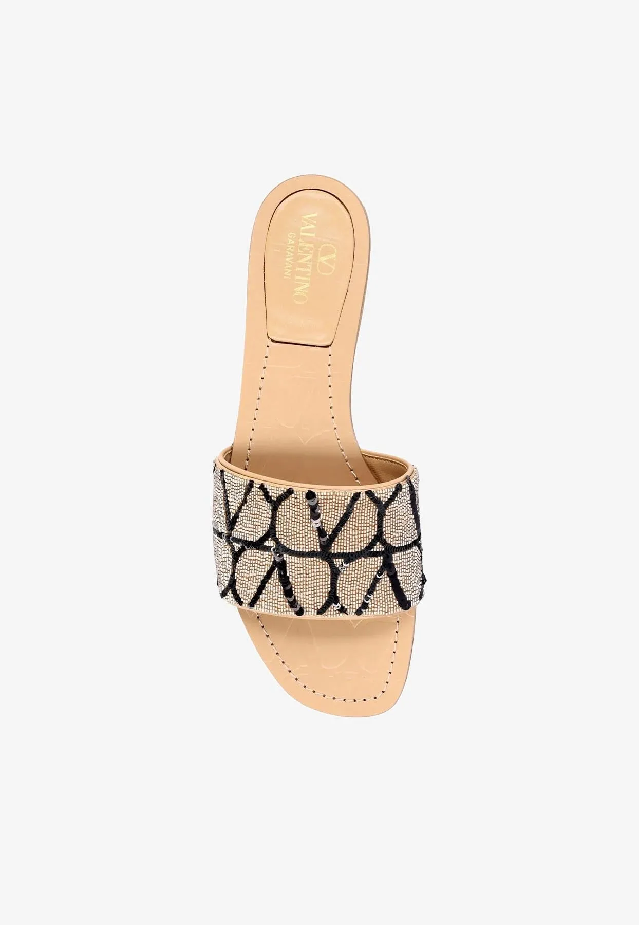 VLogo Flat Sandals