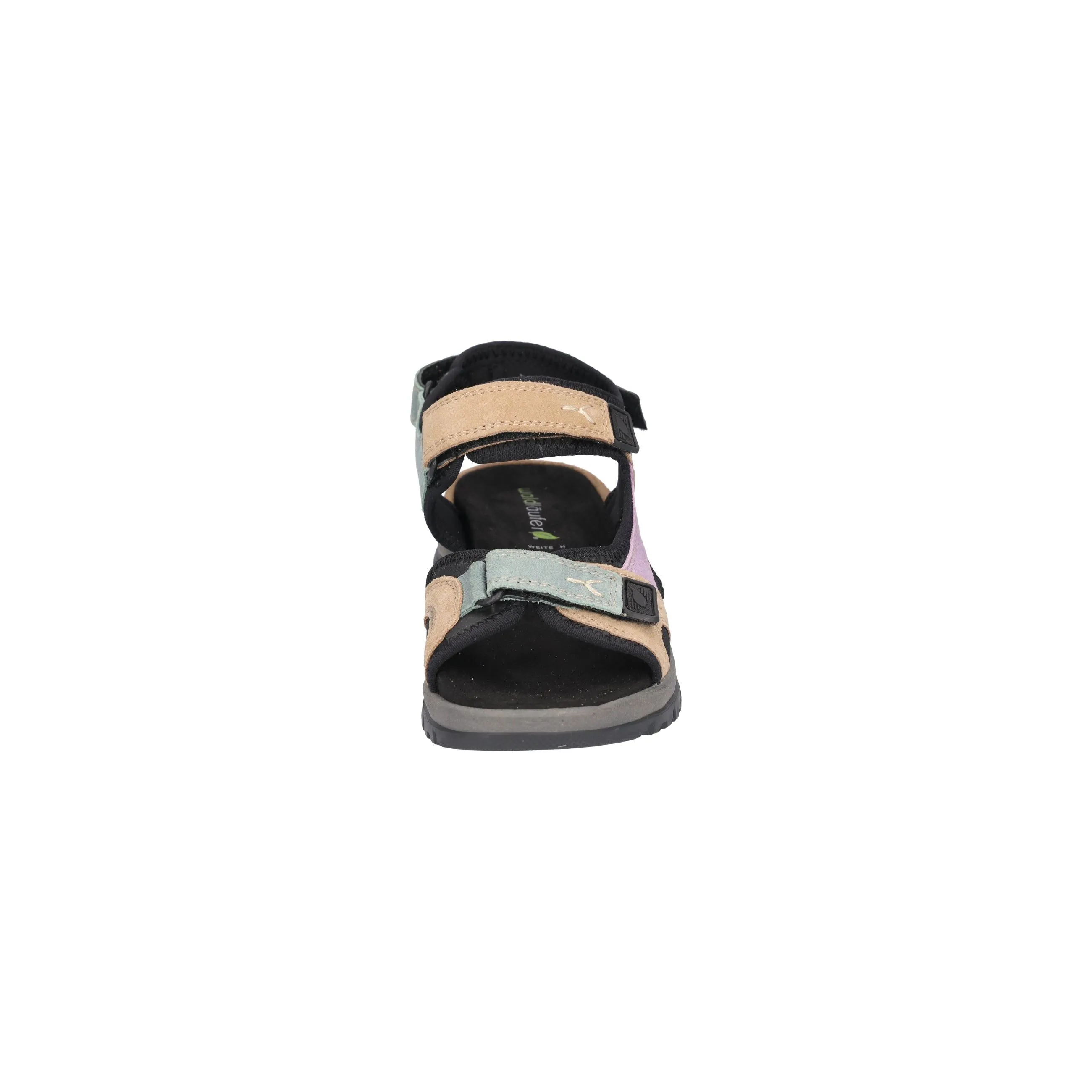 Waldlaufer Sora - Ladies Walking Sandal in Toffee Multi