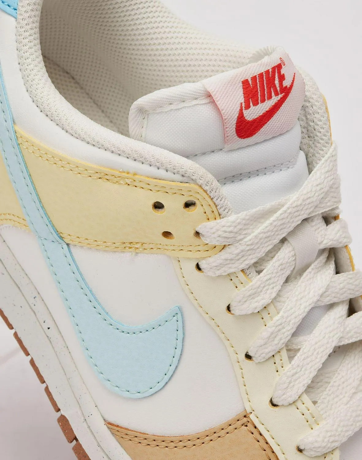 WMNS Nike Dunk Low Next Nature Yellow White Blue FZ4347-100 Shoe Sneaker Trainer