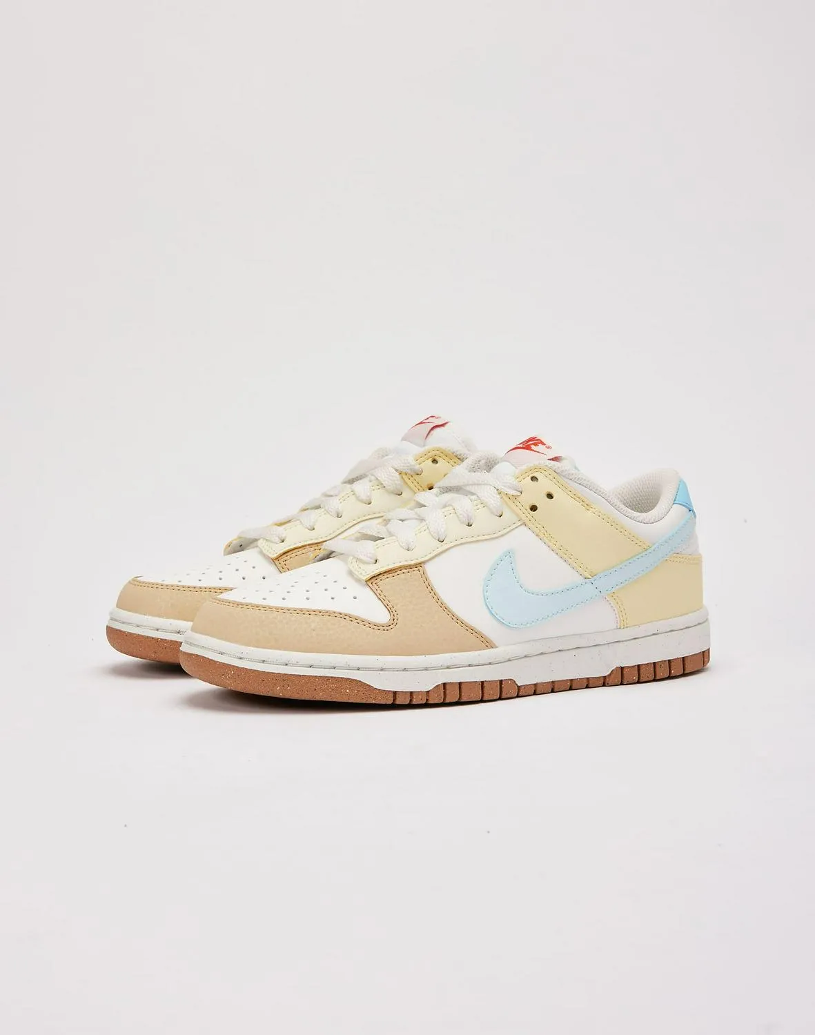 WMNS Nike Dunk Low Next Nature Yellow White Blue FZ4347-100 Shoe Sneaker Trainer