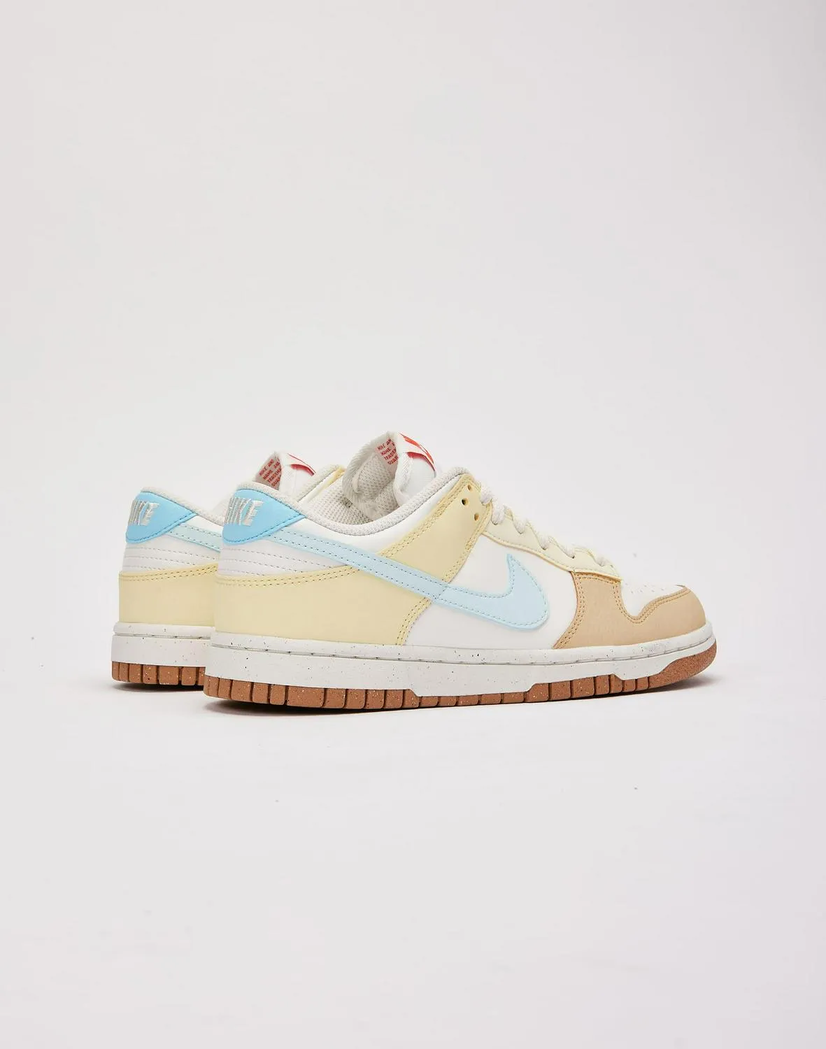 WMNS Nike Dunk Low Next Nature Yellow White Blue FZ4347-100 Shoe Sneaker Trainer