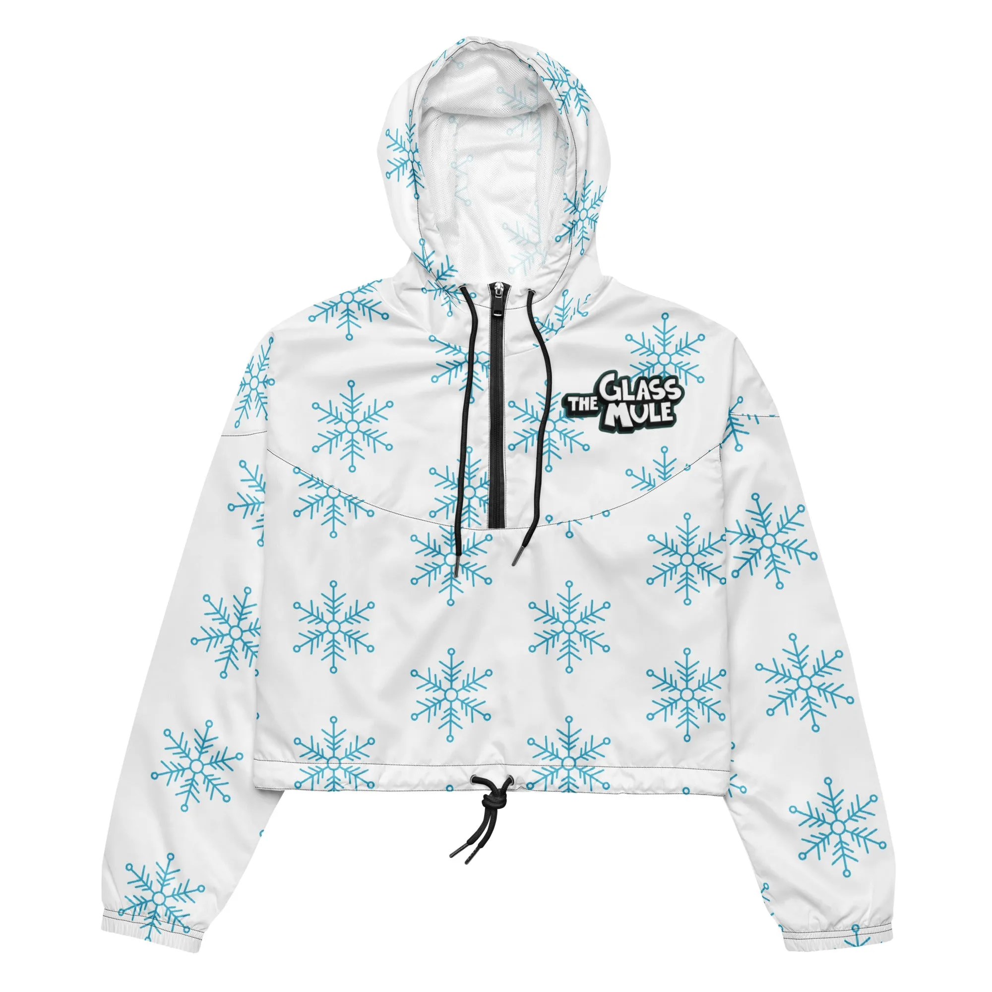 Women’s Cropped Glass Mule Windbreaker