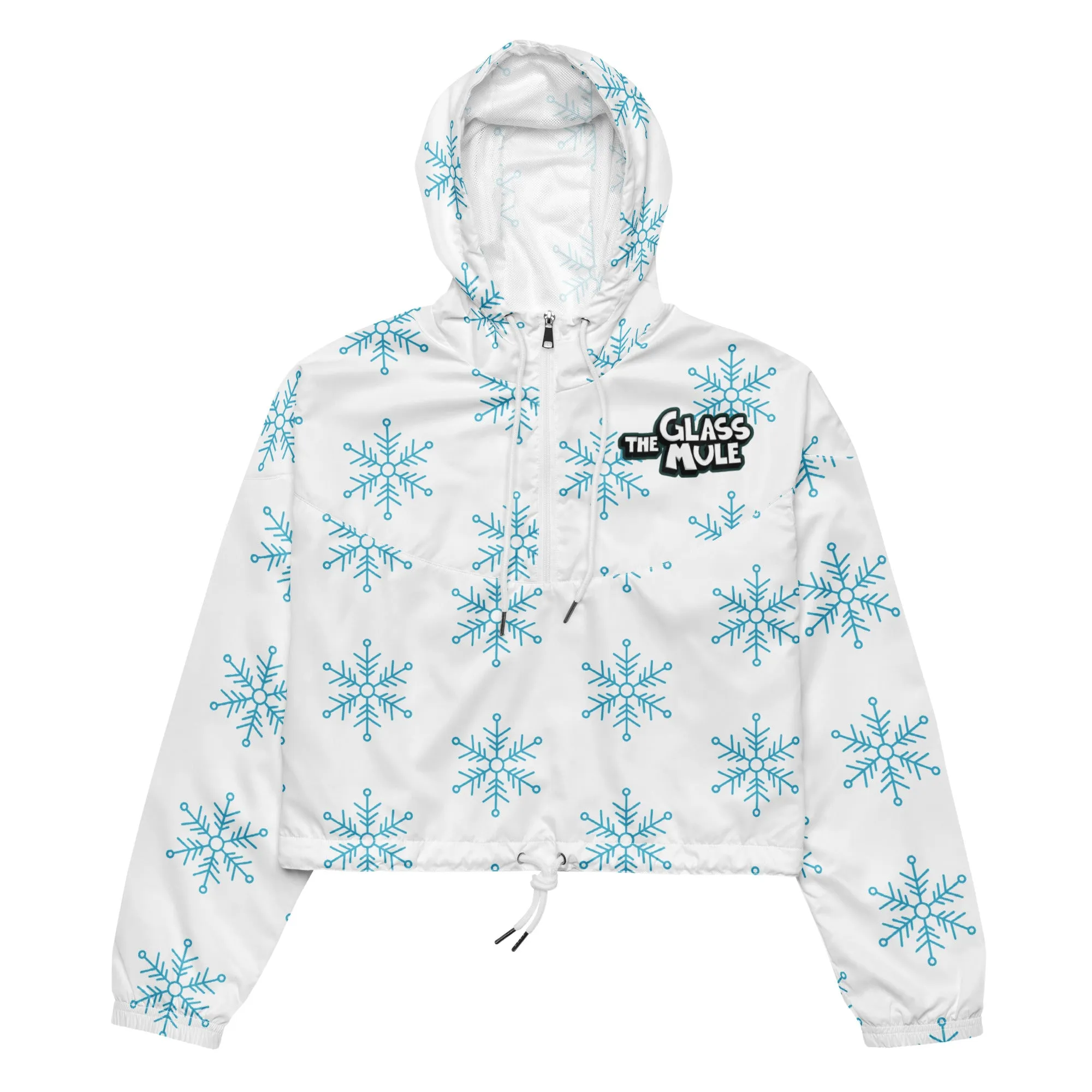 Women’s Cropped Glass Mule Windbreaker