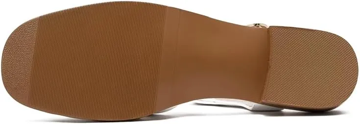 Women's Flat Leather Roman Sandal