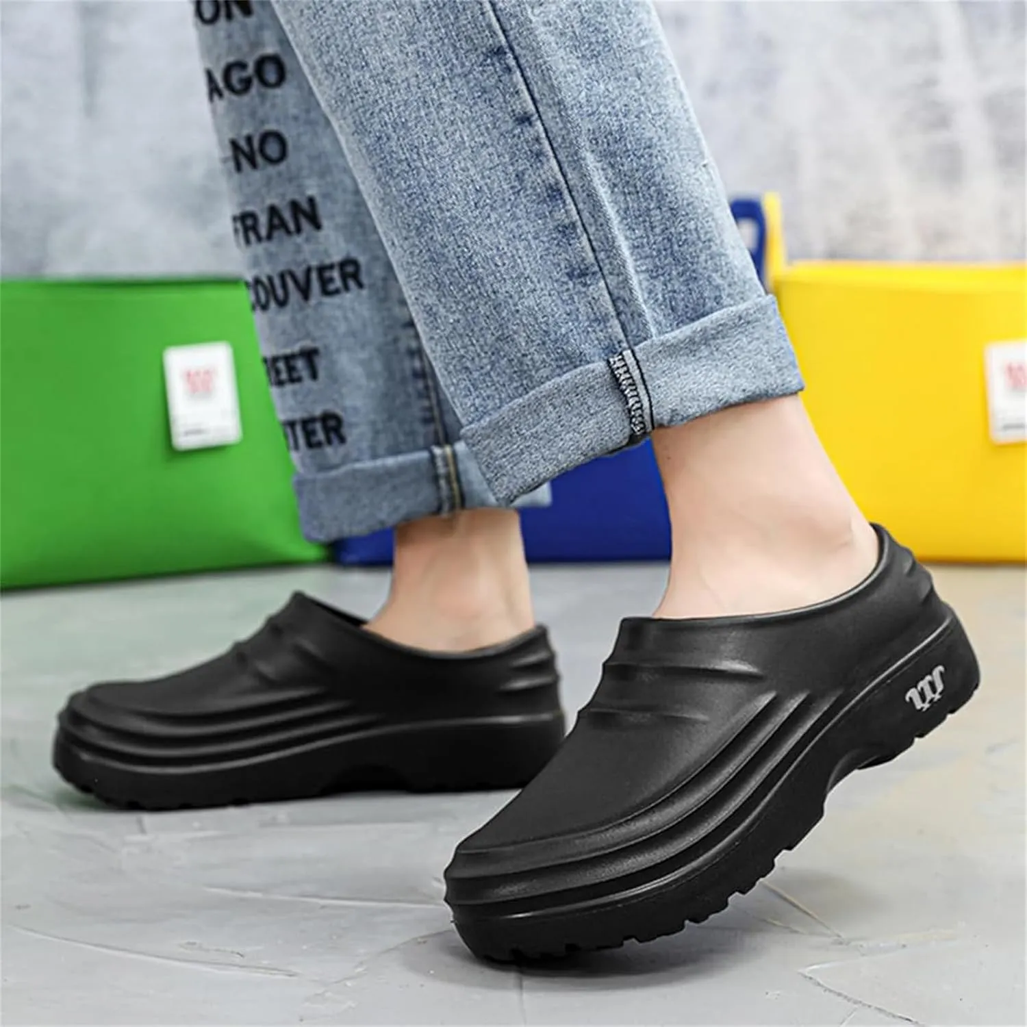 Womens Mens Garden Clogs Shoes,Armadillo Clogs,Non Slip Armadillo Chef Shoes,Nursing Kitchen Food Service Ideal Work Shoe,Outdoor Beach Slippers Orthopedic Arch Support Sandals