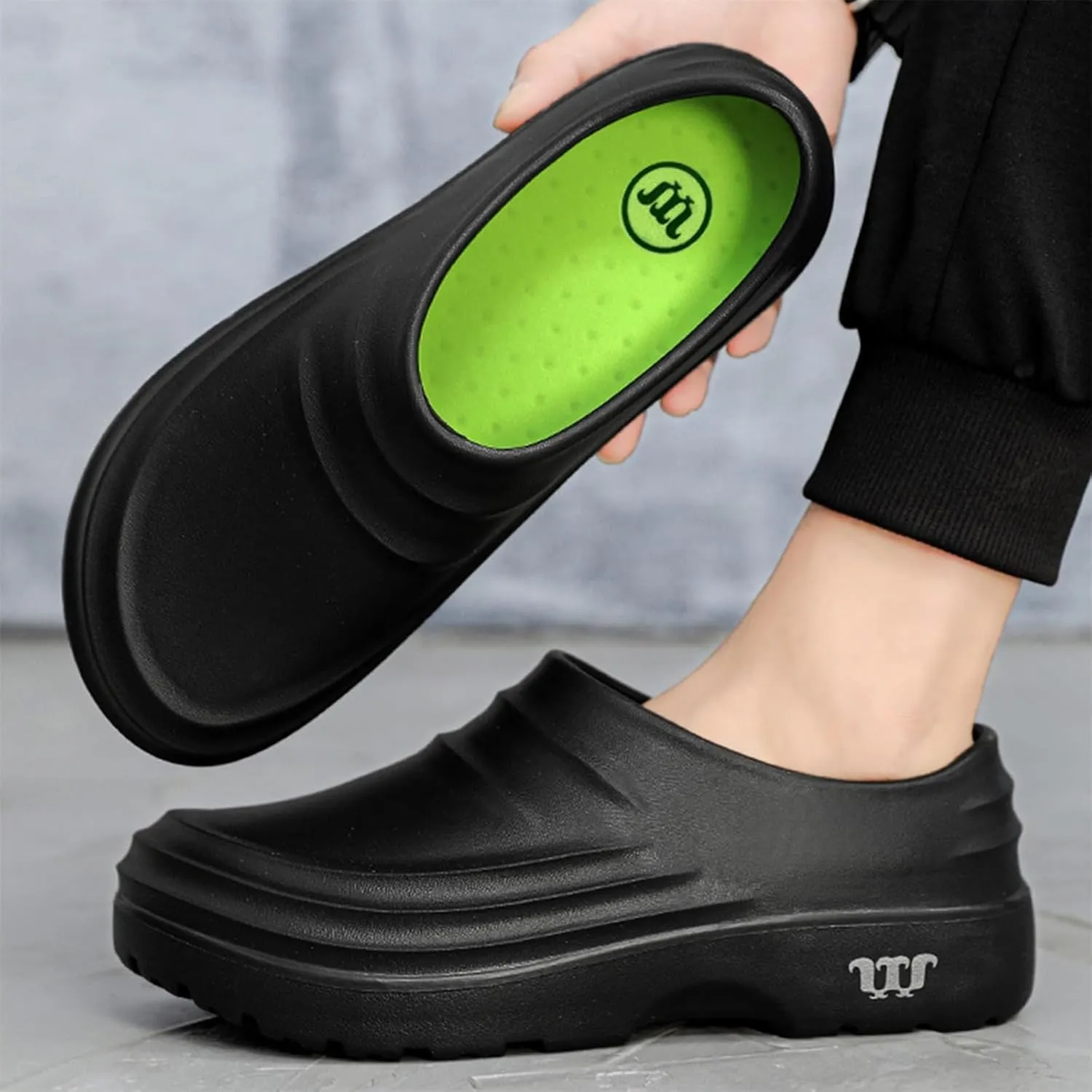 Womens Mens Garden Clogs Shoes,Armadillo Clogs,Non Slip Armadillo Chef Shoes,Nursing Kitchen Food Service Ideal Work Shoe,Outdoor Beach Slippers Orthopedic Arch Support Sandals
