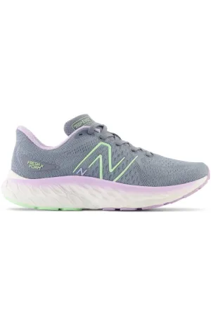 Women's New Balance Fresh Foam X EVOZ v3 in Gray Green