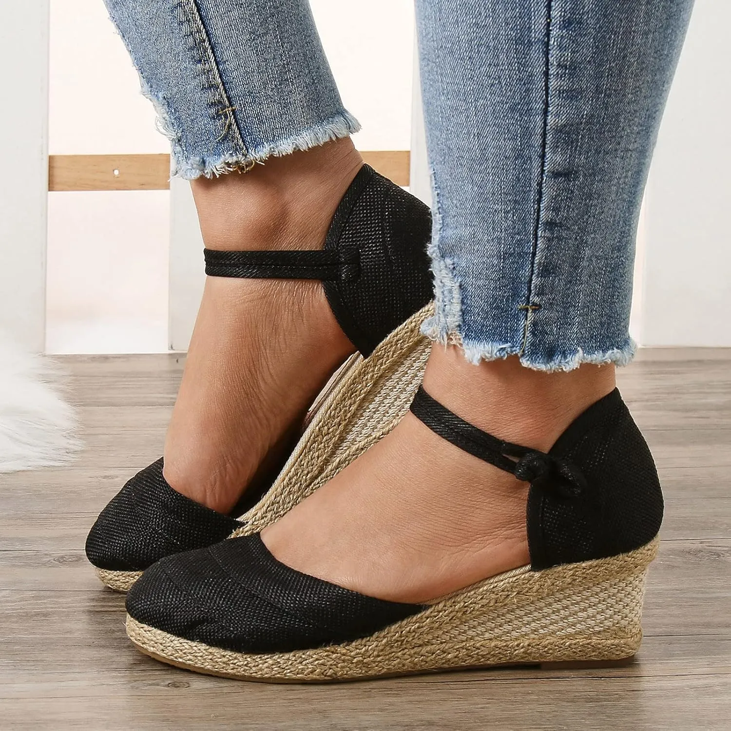 Women's Orthopaedic Shoes, Slippers, Black, Open Toe Flip Flops, Comfortable Sandals, Leisure Mules, Summer Outdoor Beach Slippers