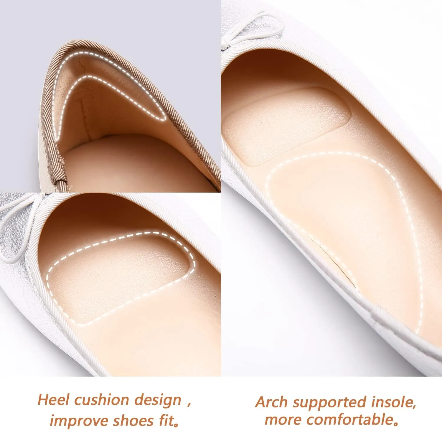 Women's Round Toe Ballet Flats Comfortable Bow Dressy Flats Shoes for Women