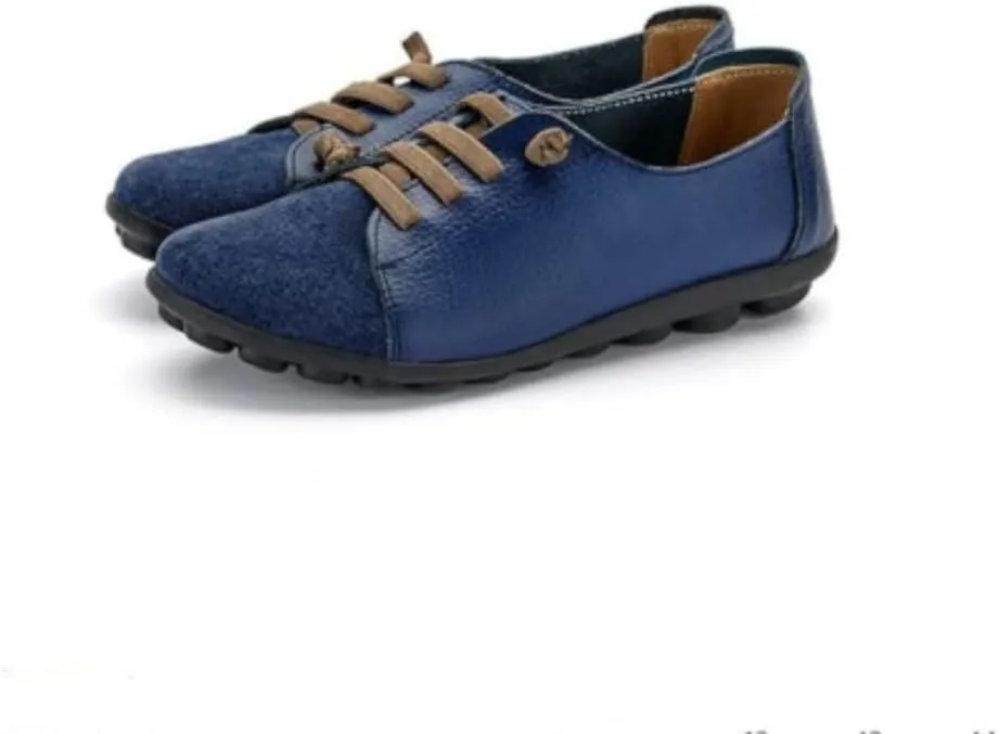 Women's Sneakers Non Slip Shoes Casual Shoes,Lace up Shoes Leather